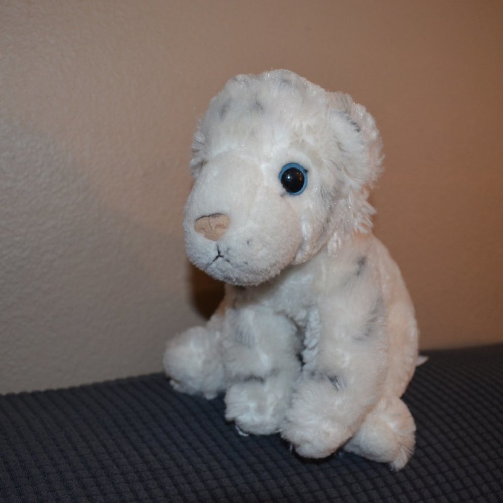 ADVENTURE Planet White Snow Tiger Cub Stuffed Animal